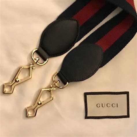 gucci t strap blue|replacement straps for Gucci handbags.